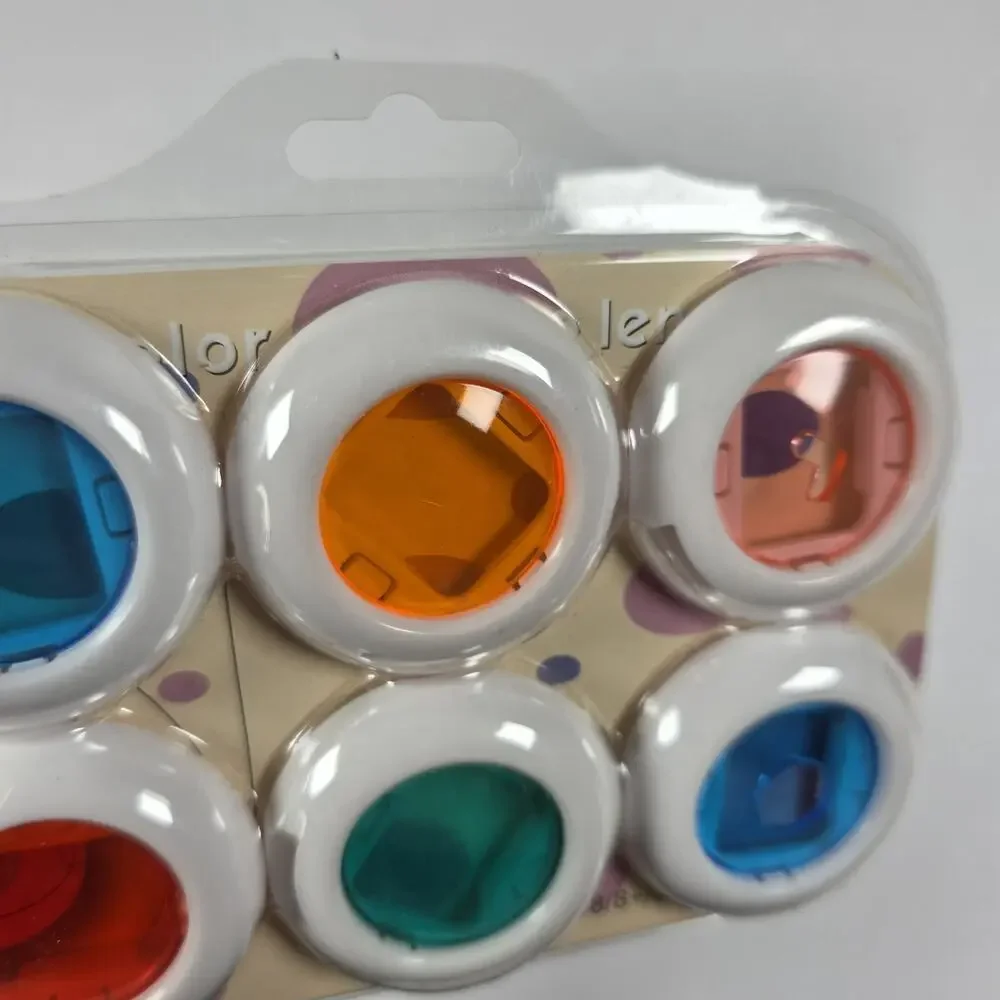 Instax Camera Close Up Lens Filter Set 6 Pack Color Macro Attachment NEW